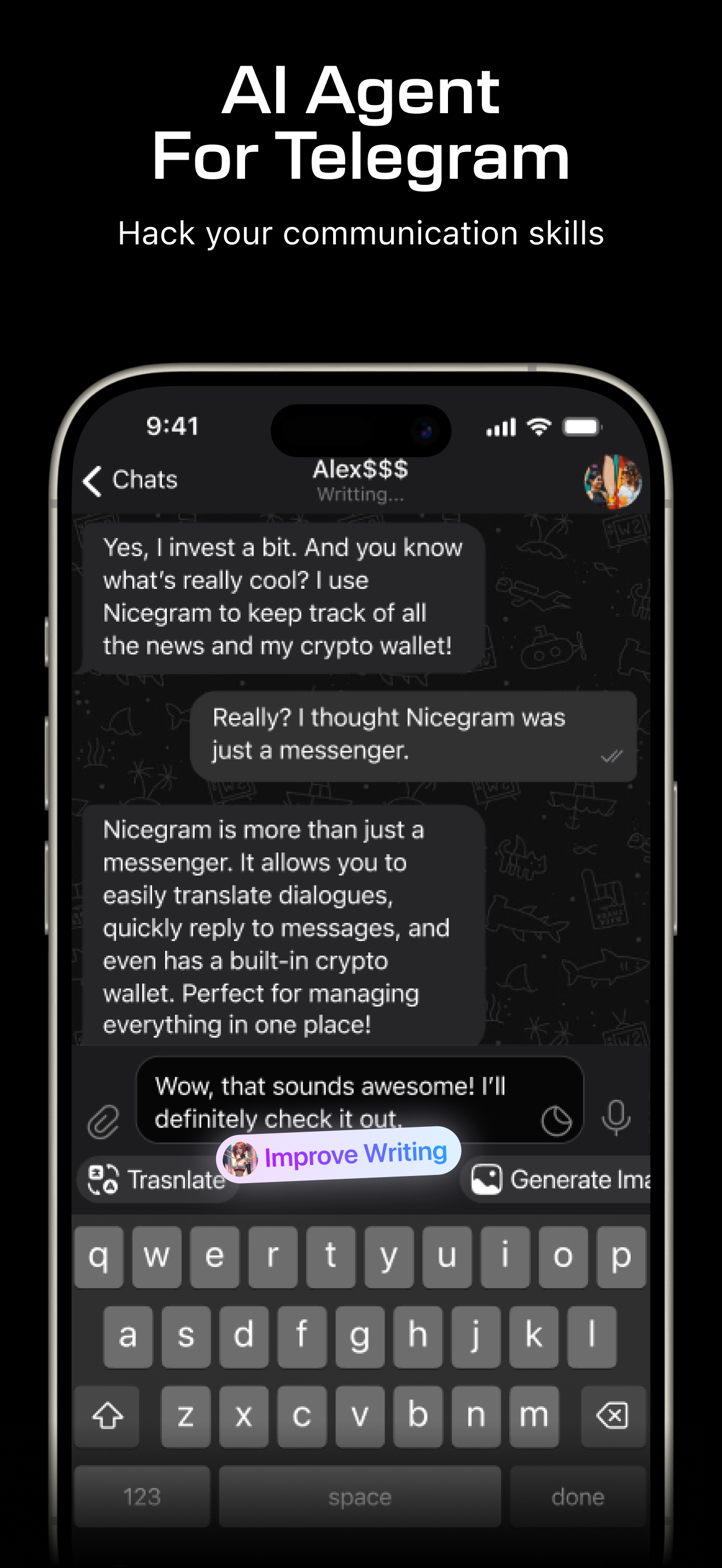 Nicegram unblock bot screenshot 3