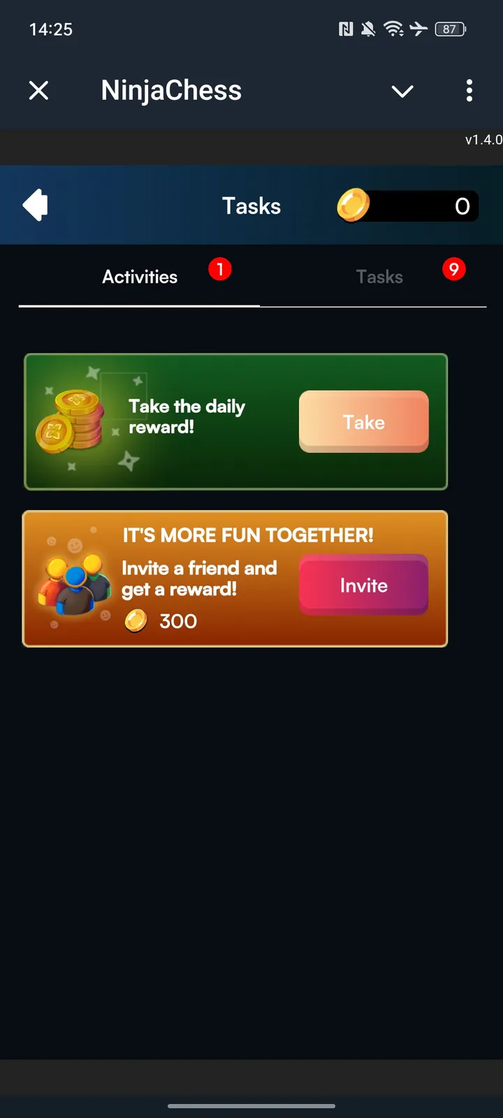 NinjaChess screenshot 2