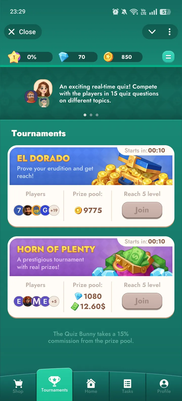 QuizBunny screenshot 2
