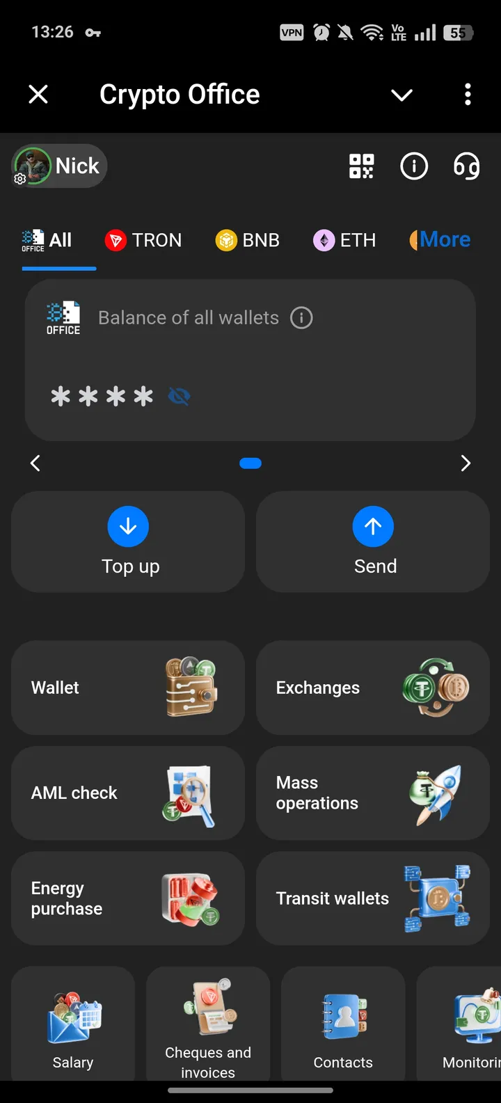Crypto Office screenshot 1