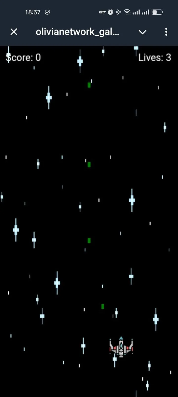 Olivia Network Galaxy Blaster screenshot 2