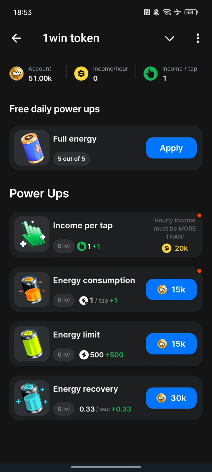 Как выглядит OneWin Token