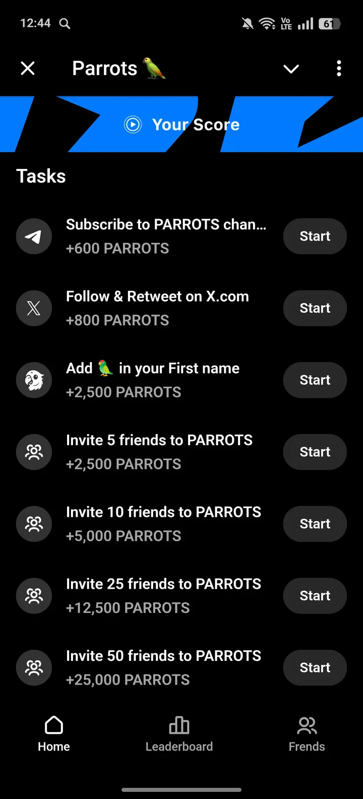 Parrots screenshot 2