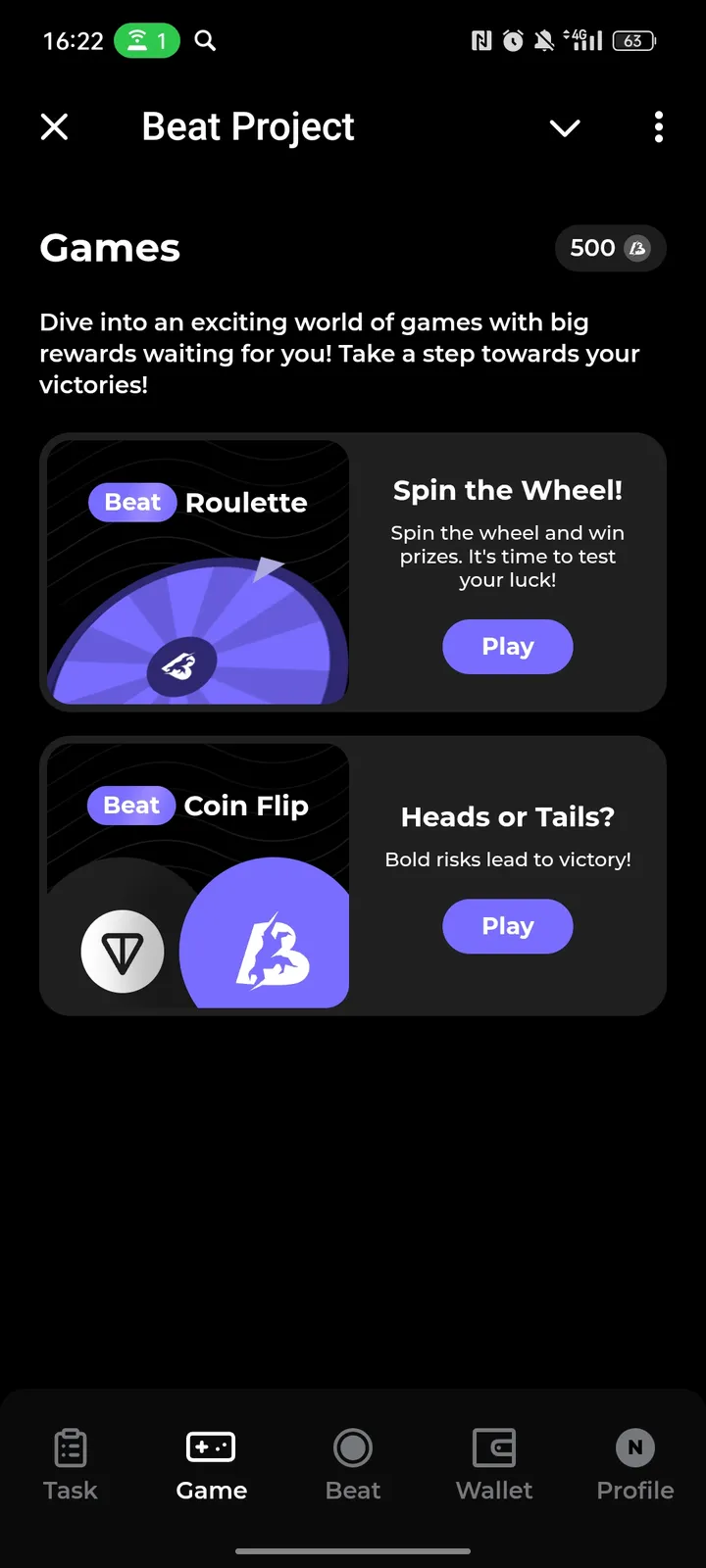Beat Project screenshot 2