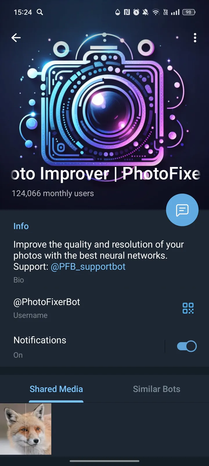 PhotoFixerBot screenshot 4