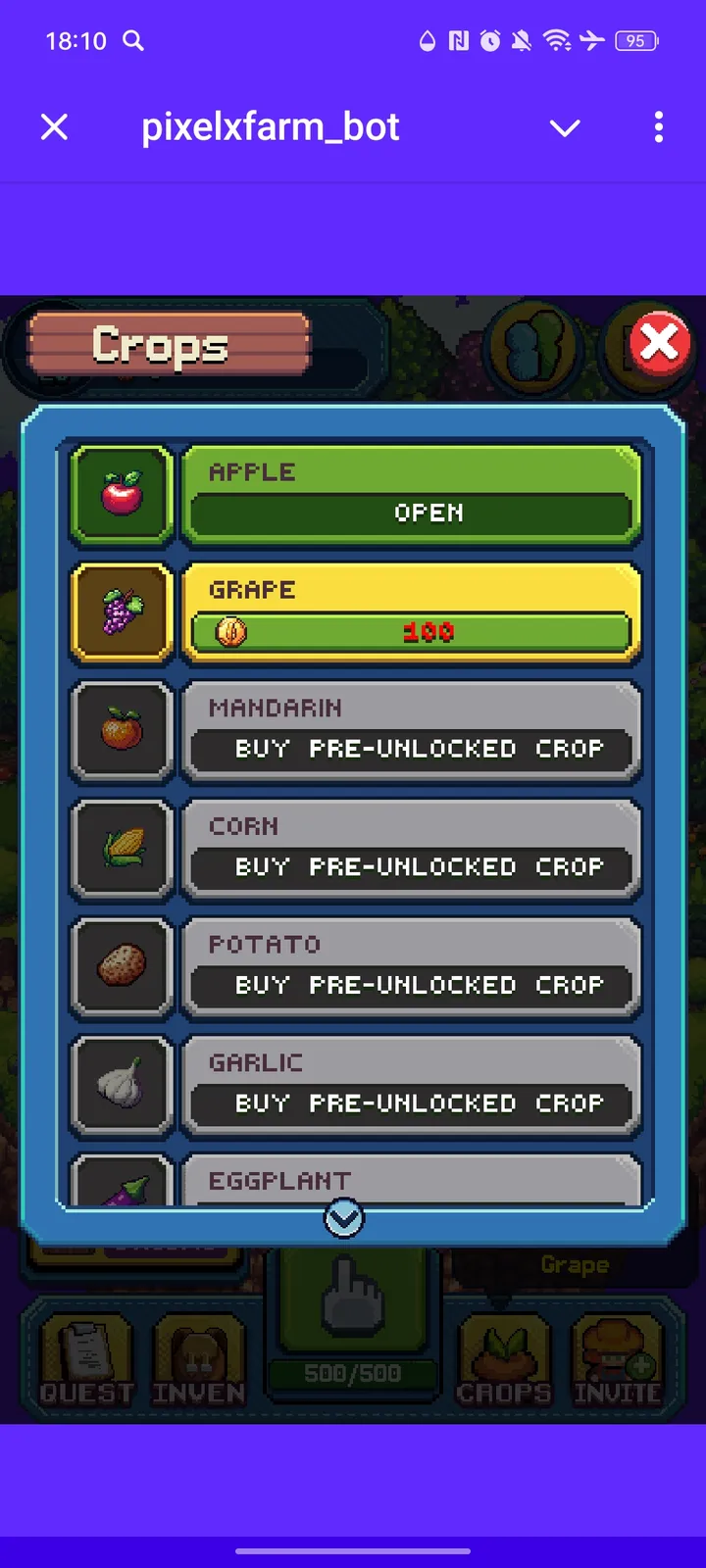 PixelXFarm screenshot 2