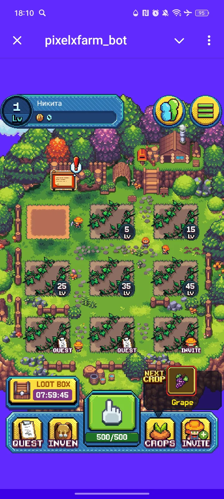 PixelXFarm screenshot 1
