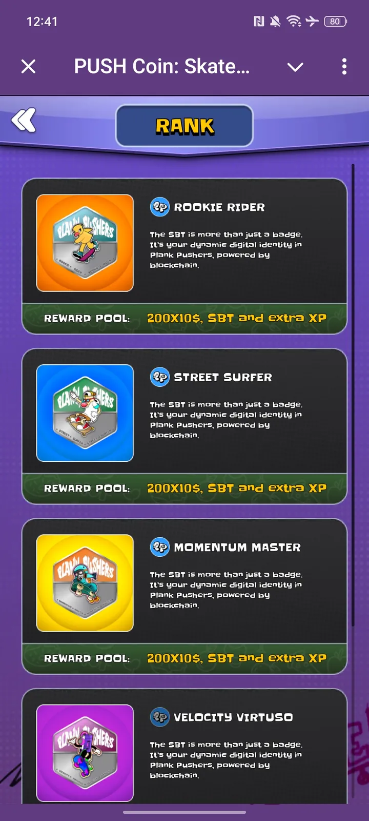 PUSH Coin screenshot 2
