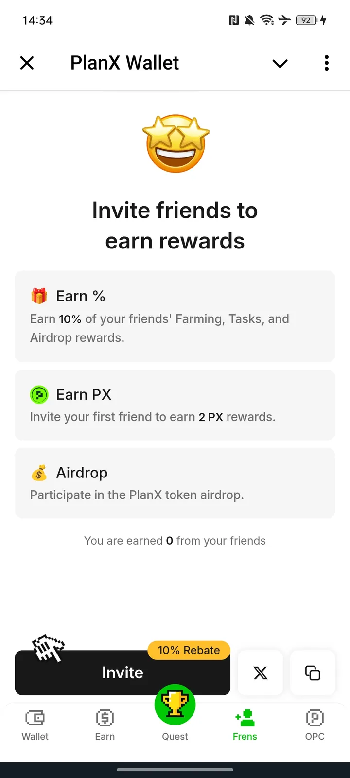 PlanX Wallet screenshot 4