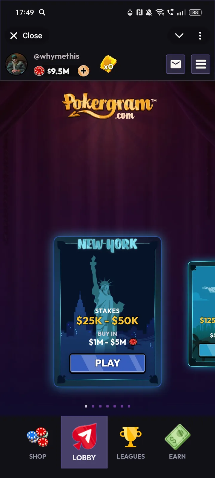 Pokergram screenshot 1