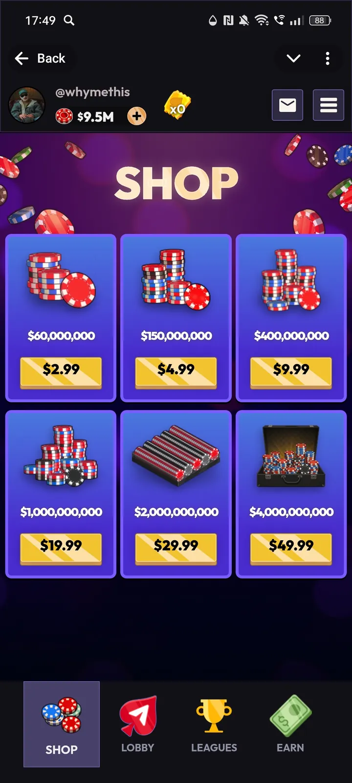 Pokergram screenshot 2