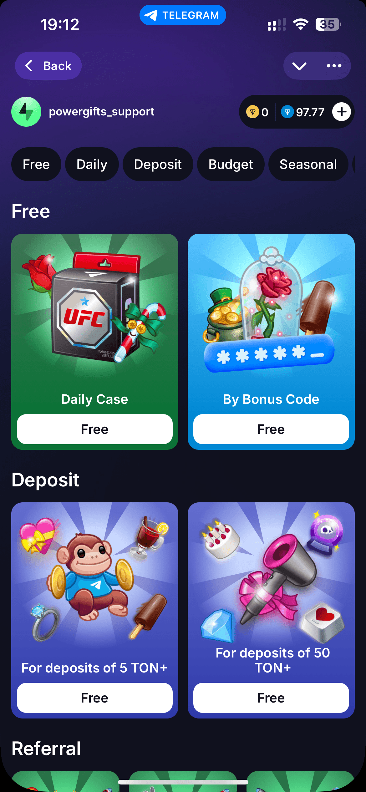 PowerGifts screenshot 3