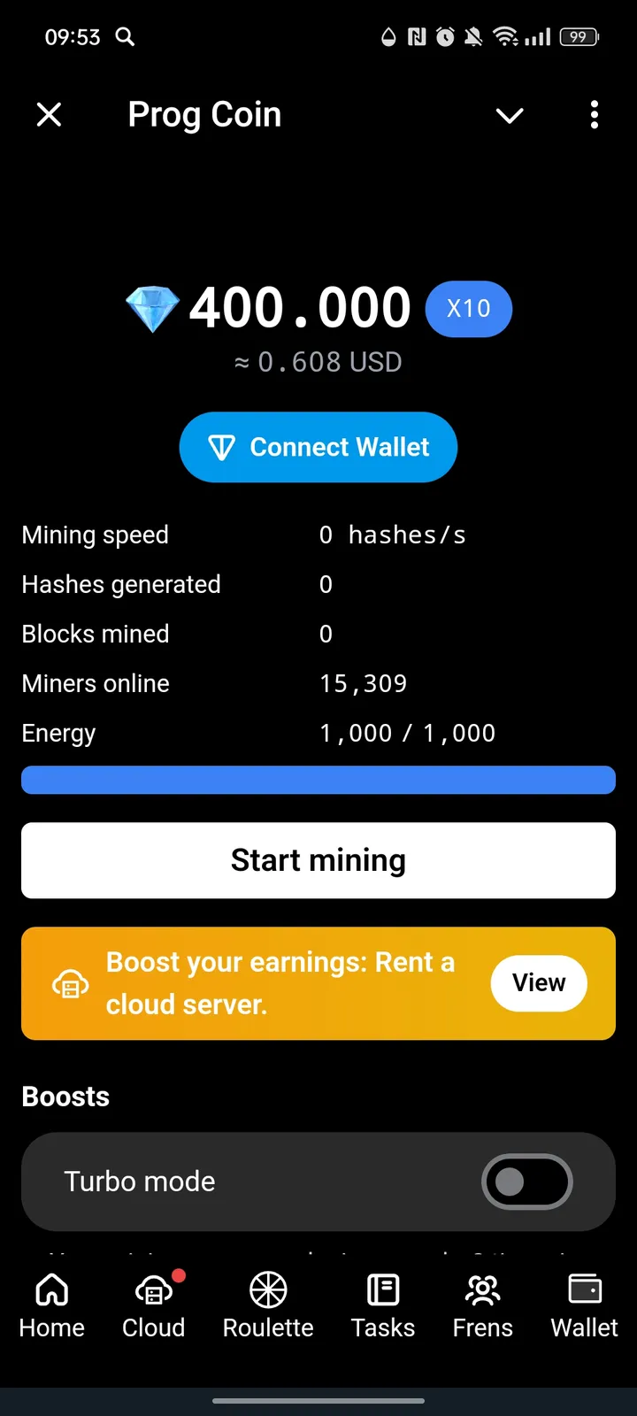 Prog Coin screenshot 1