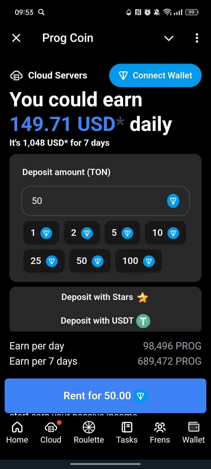 Prog Coin screenshot 2