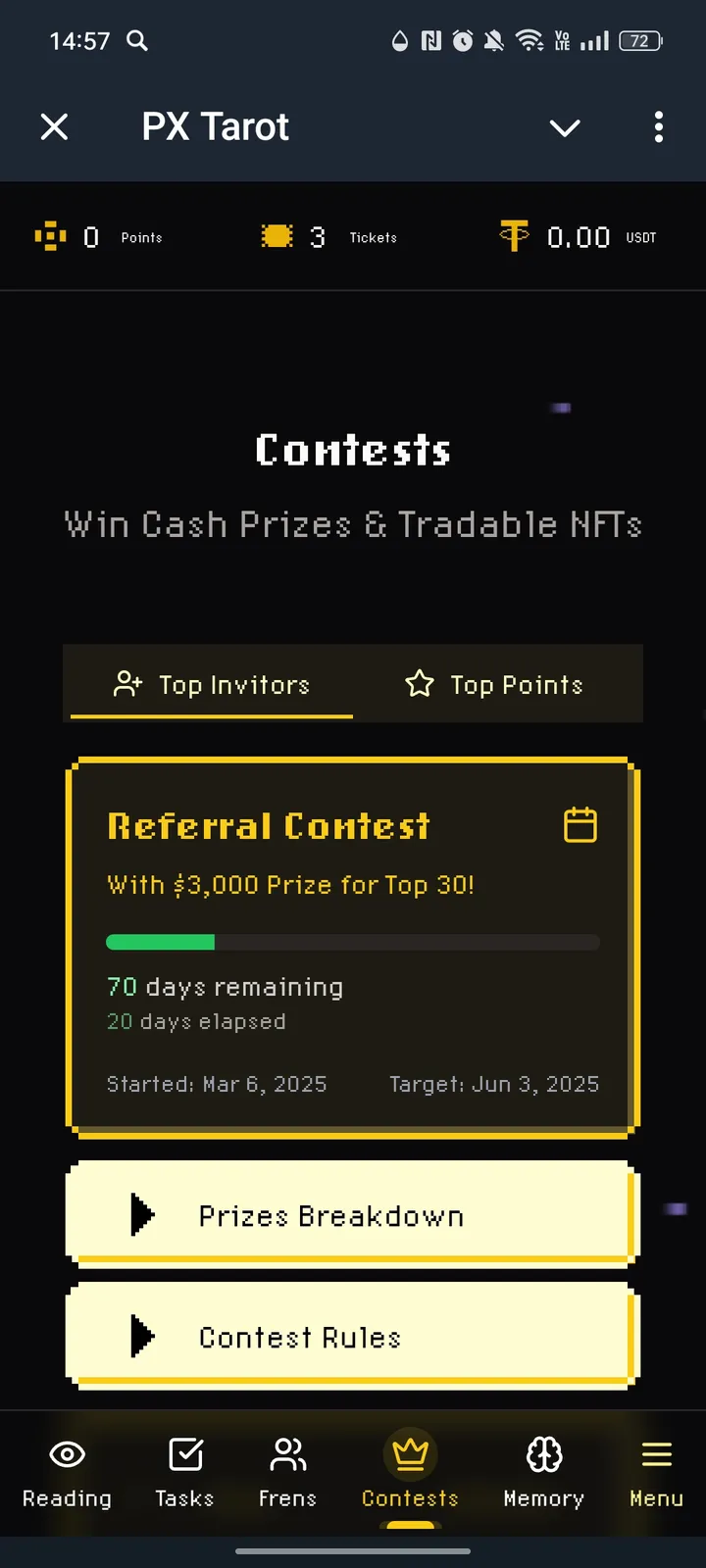 PX Tarot screenshot 4