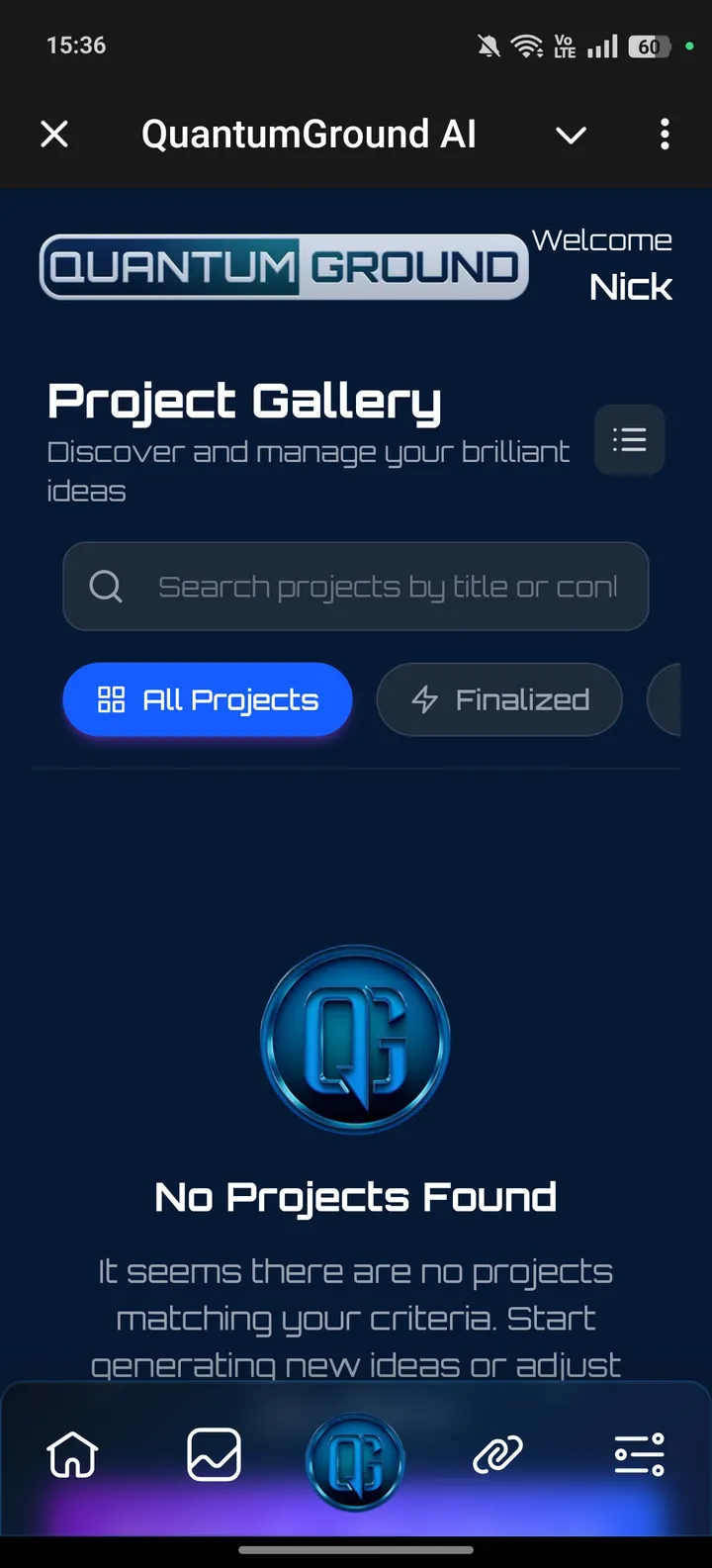QuantumGround AI screenshot 2