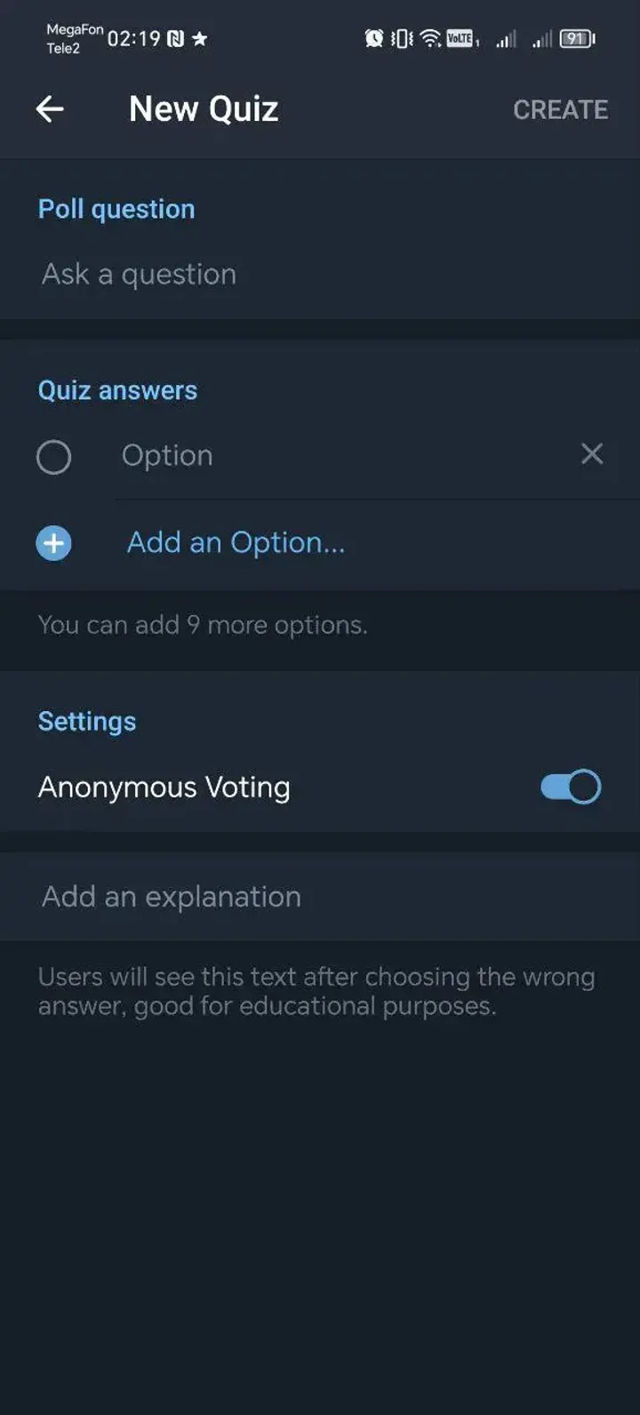Quiz Bot screenshot 4