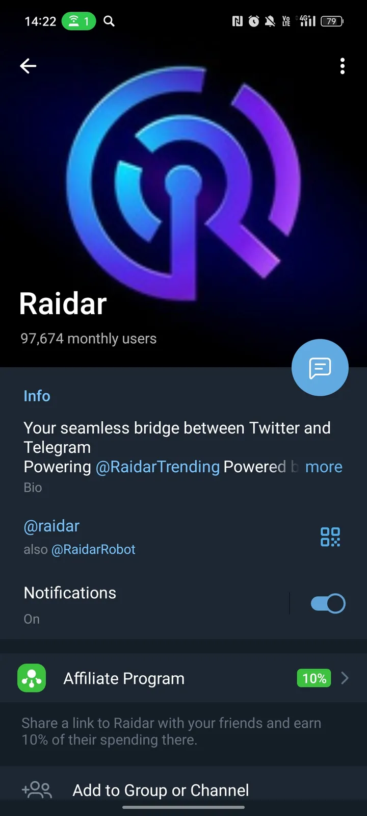 Raidar screenshot 4