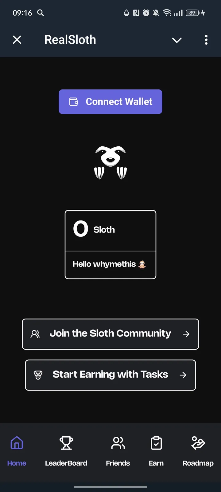 RealSloth screenshot 1