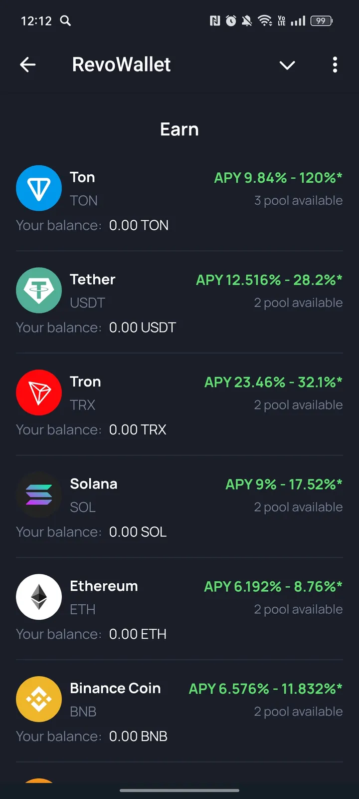 How RevoWallet looks