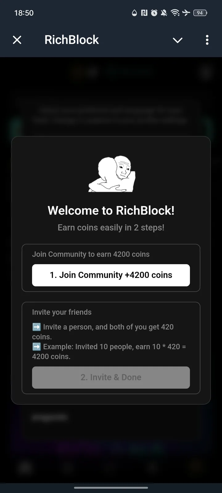 RichBlock screenshot 1