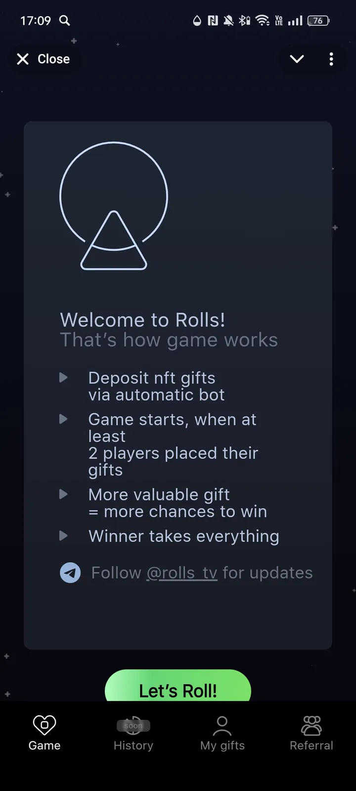 How Rolls looks