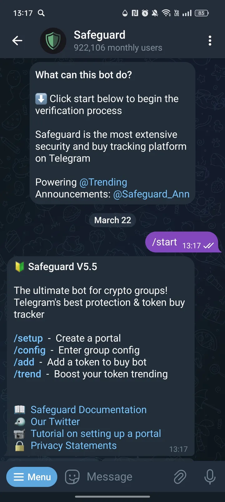 Safeguard screenshot 1