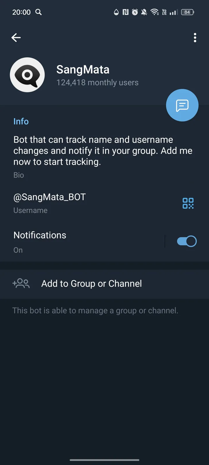 SangMata screenshot 3