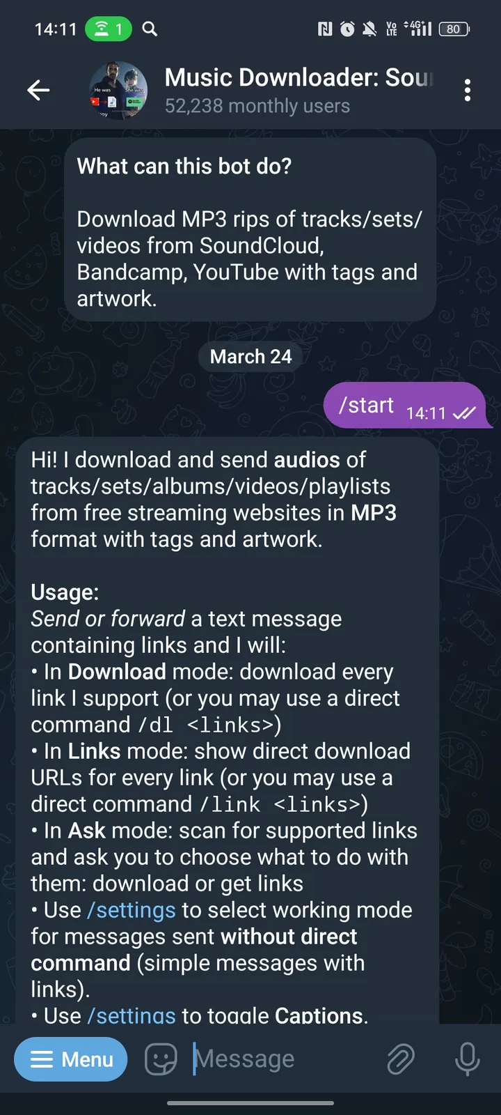 SCDL Music Downloader screenshot 1