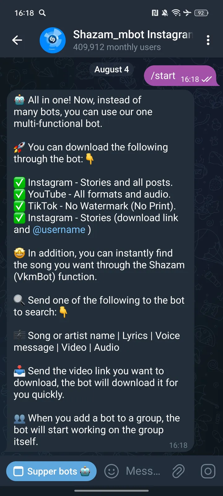 Shazam M screenshot 2