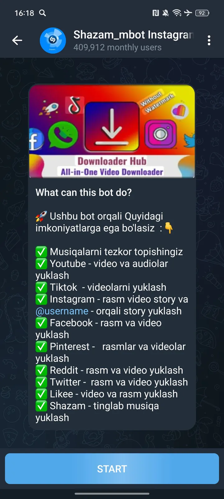 Shazam M screenshot 1