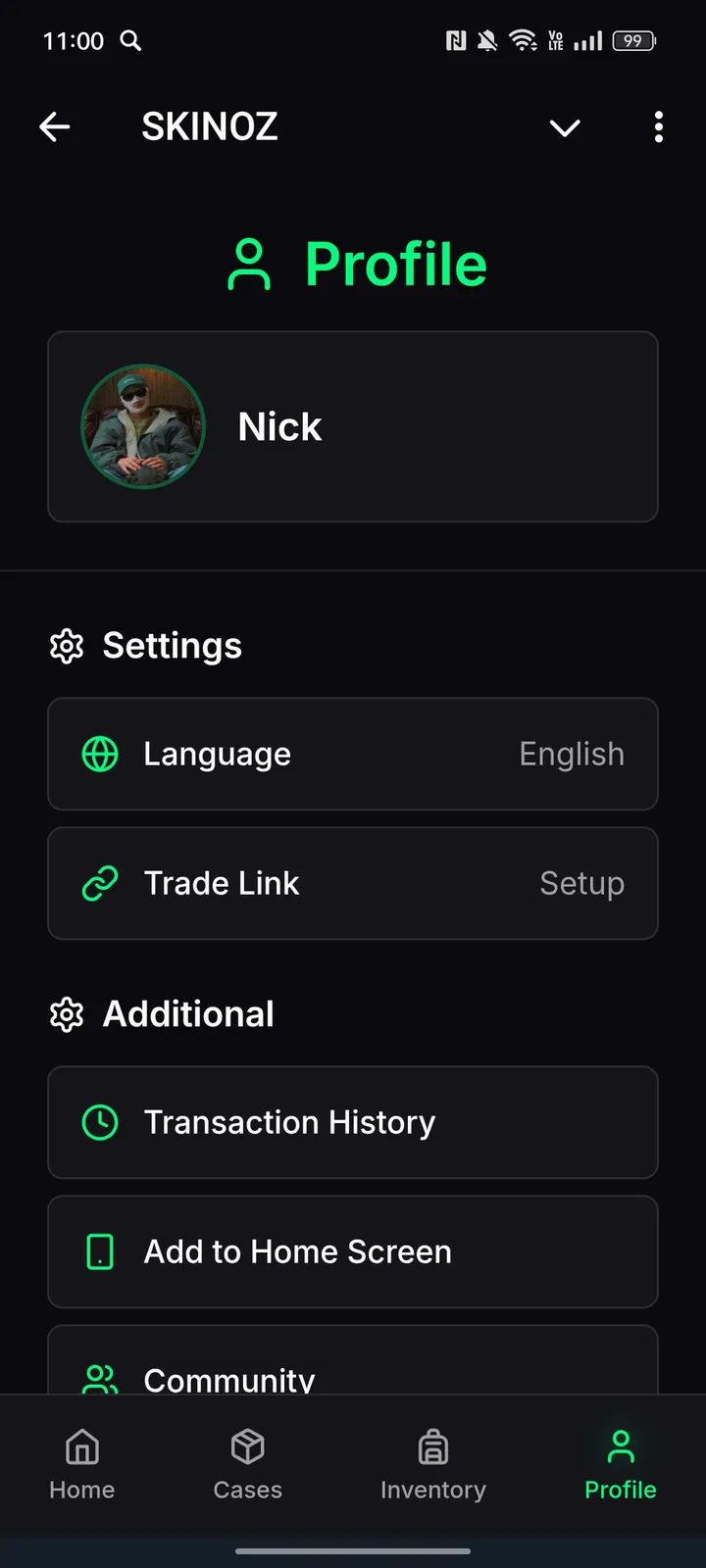 SKINOZ screenshot 4