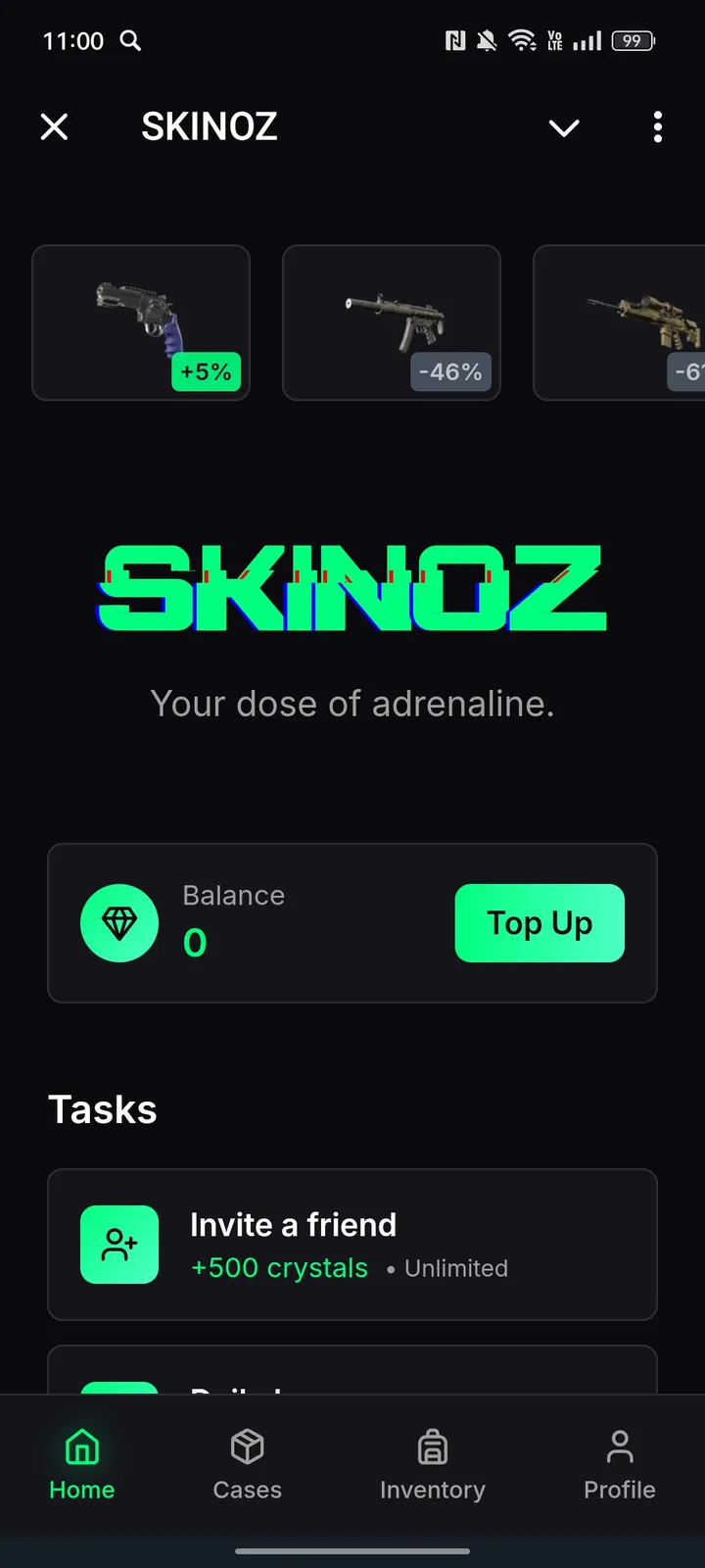 SKINOZ screenshot 1