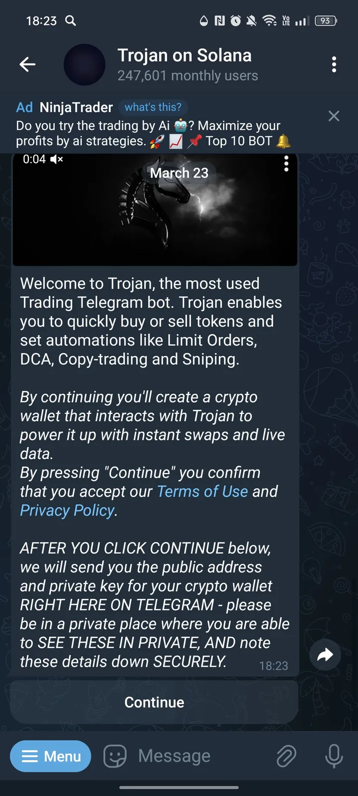 Trojan screenshot 2