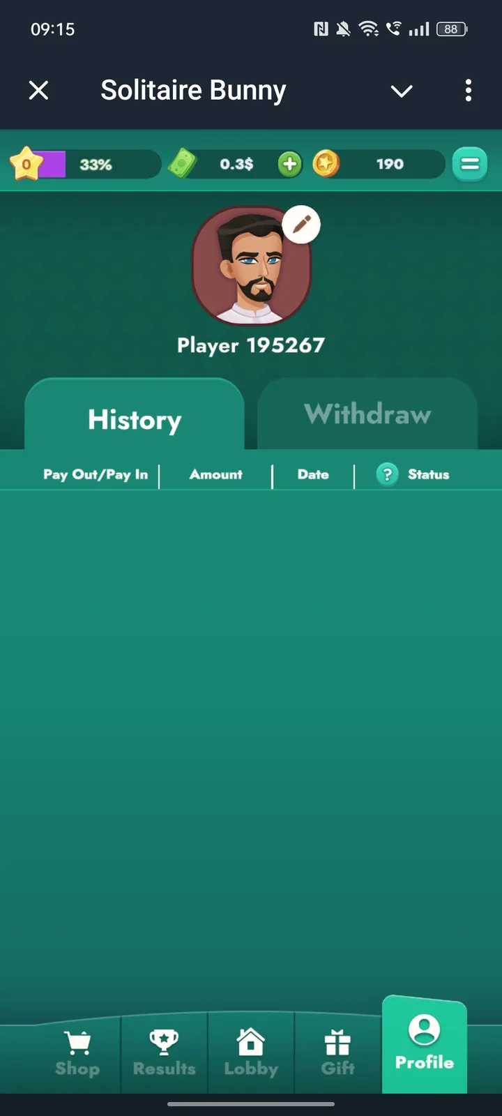 Solitaire Bunny screenshot 4