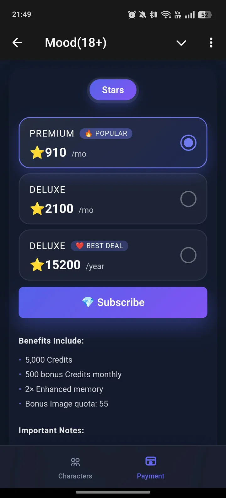 Mood screenshot 3