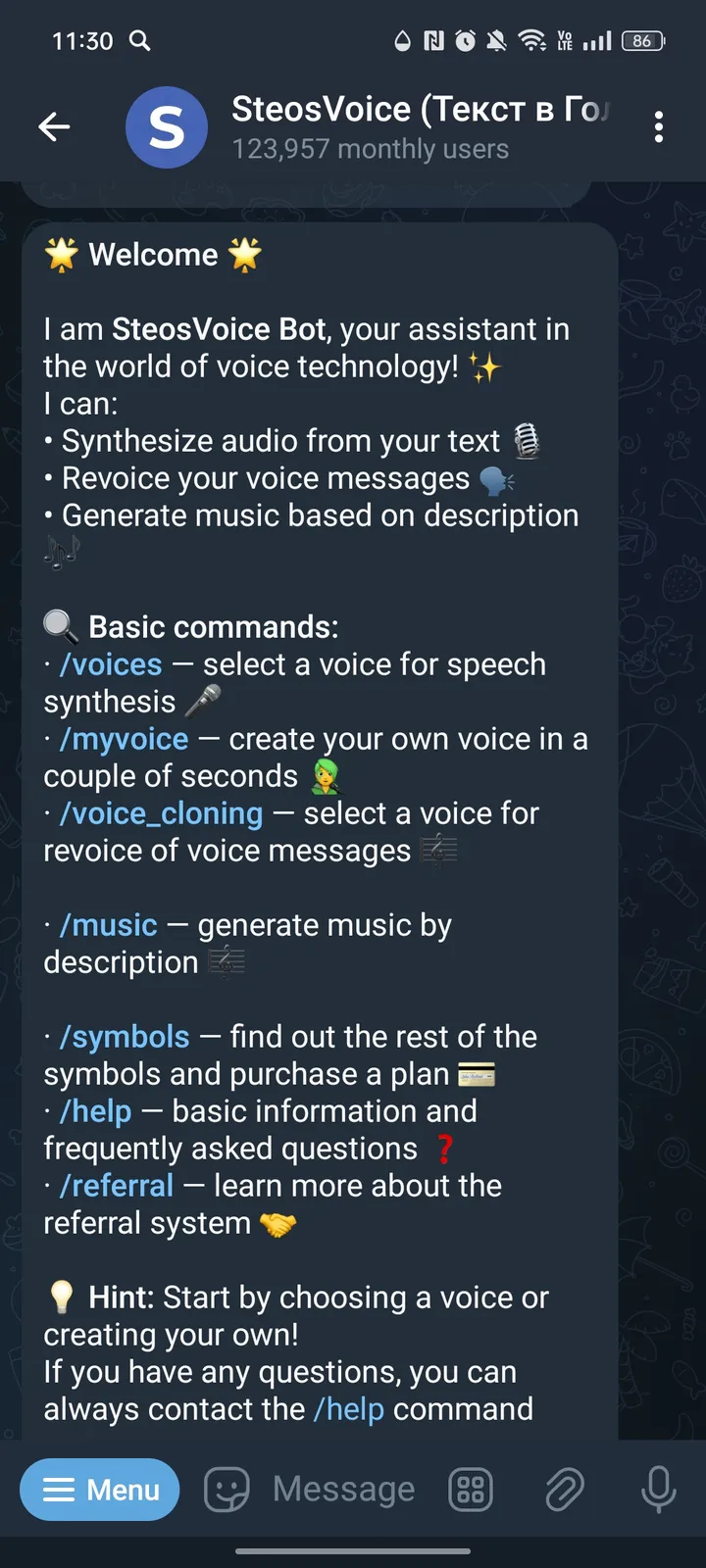 SteosVoice screenshot 2