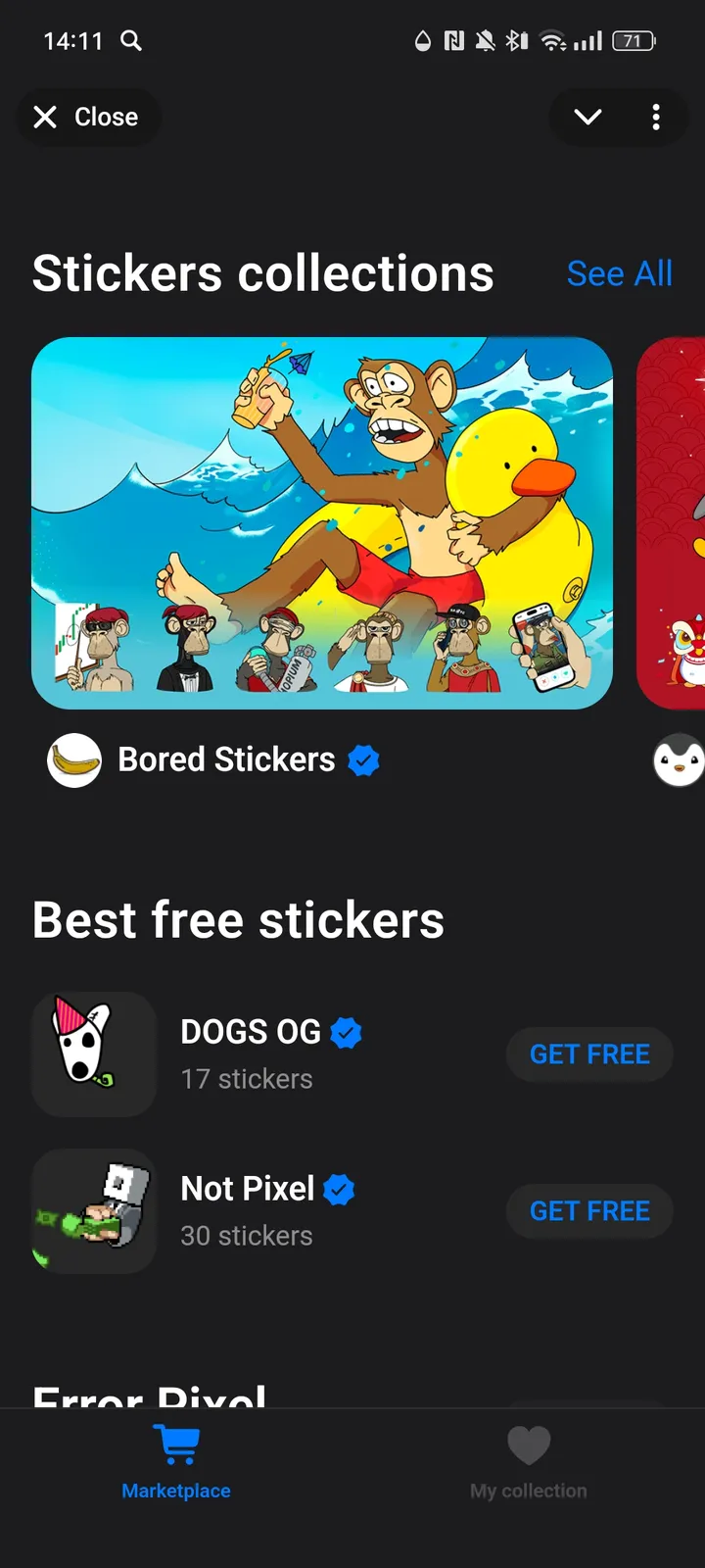 Sticker Store screenshot 1