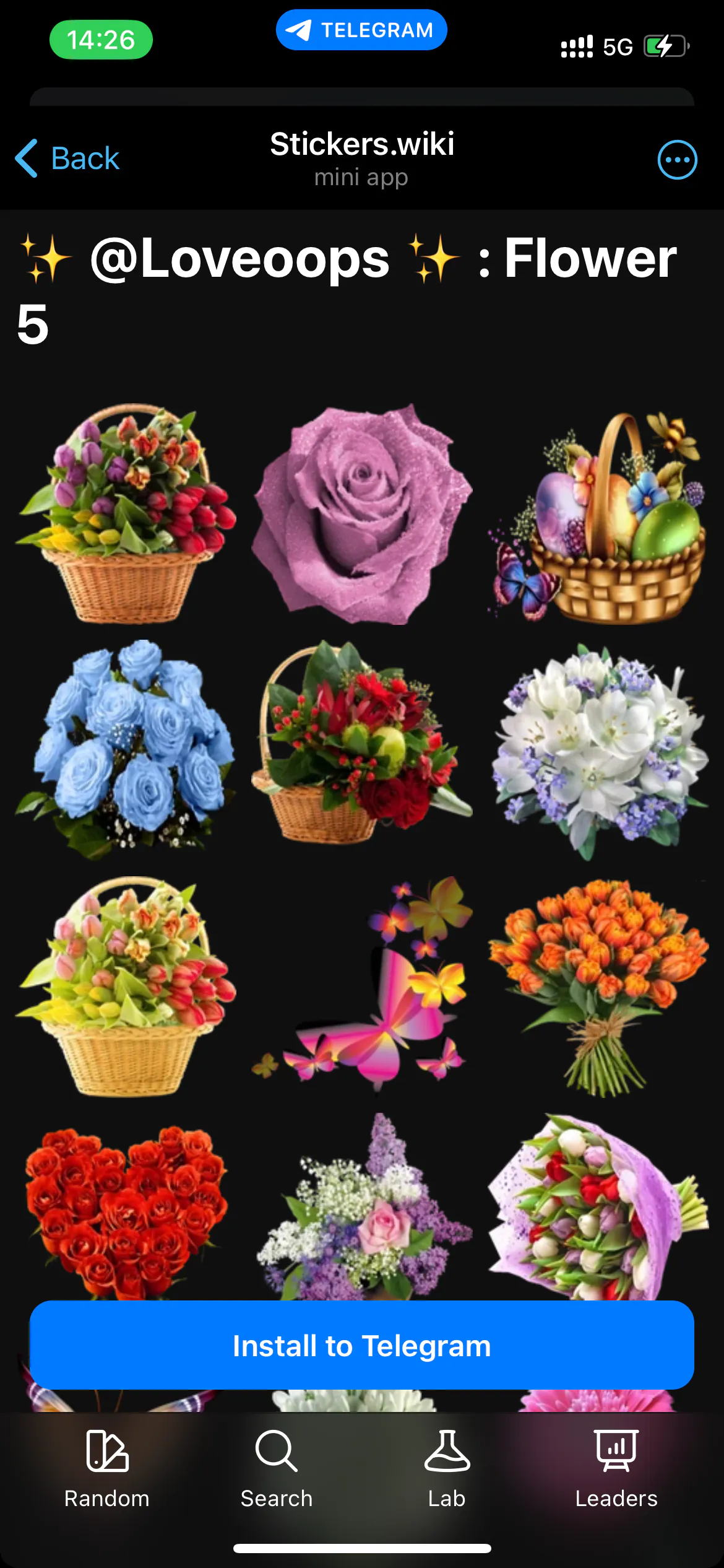 Stickers.wiki screenshot 4