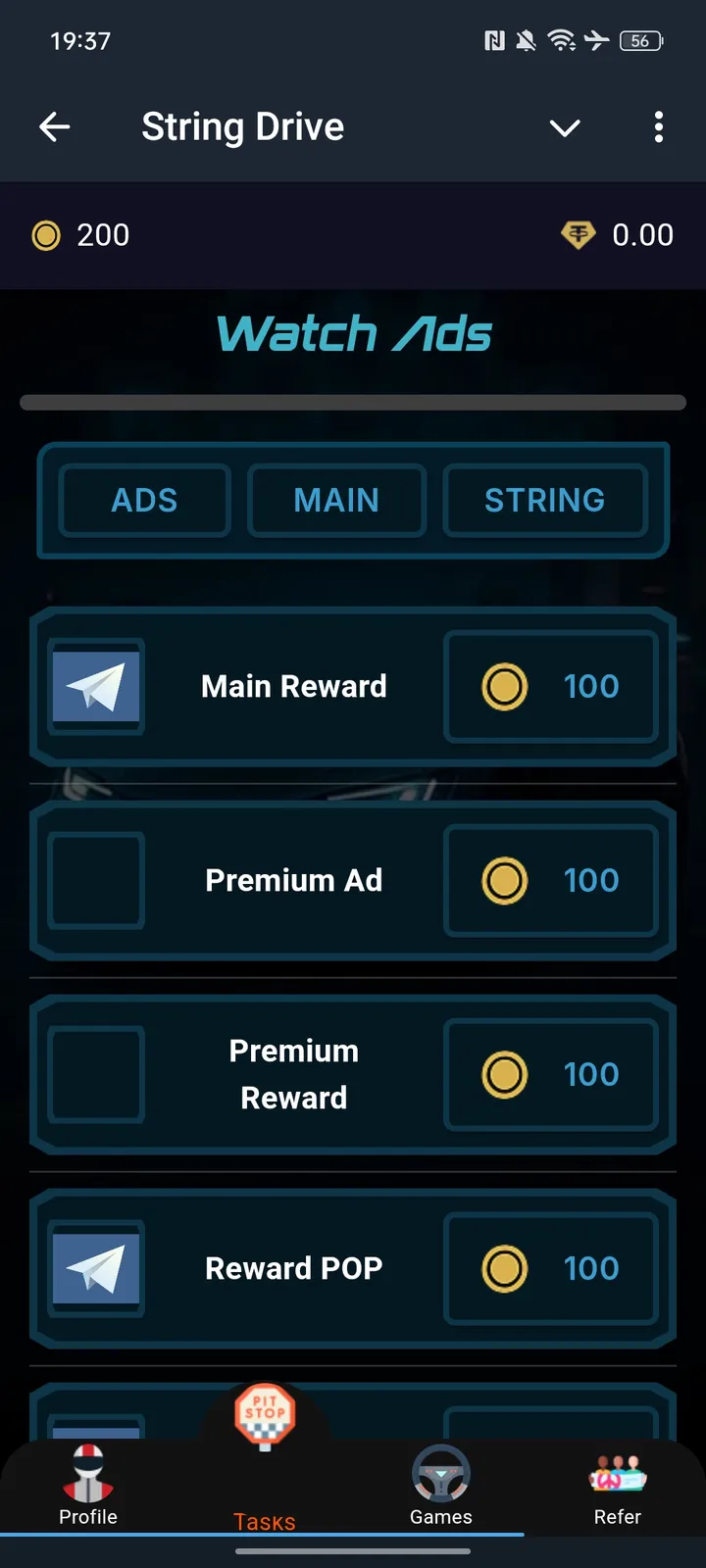 String Drive screenshot 2