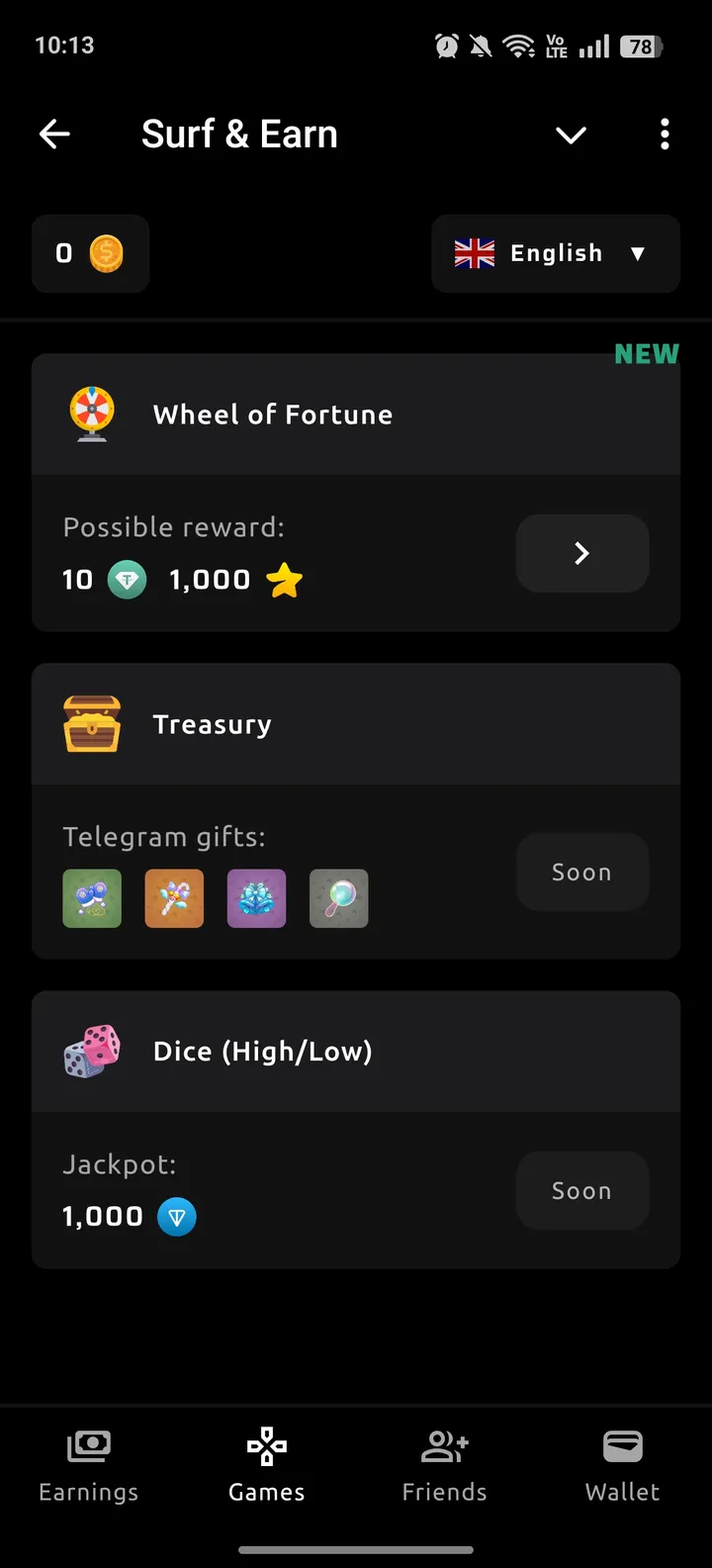 Surf & Earn screenshot 2