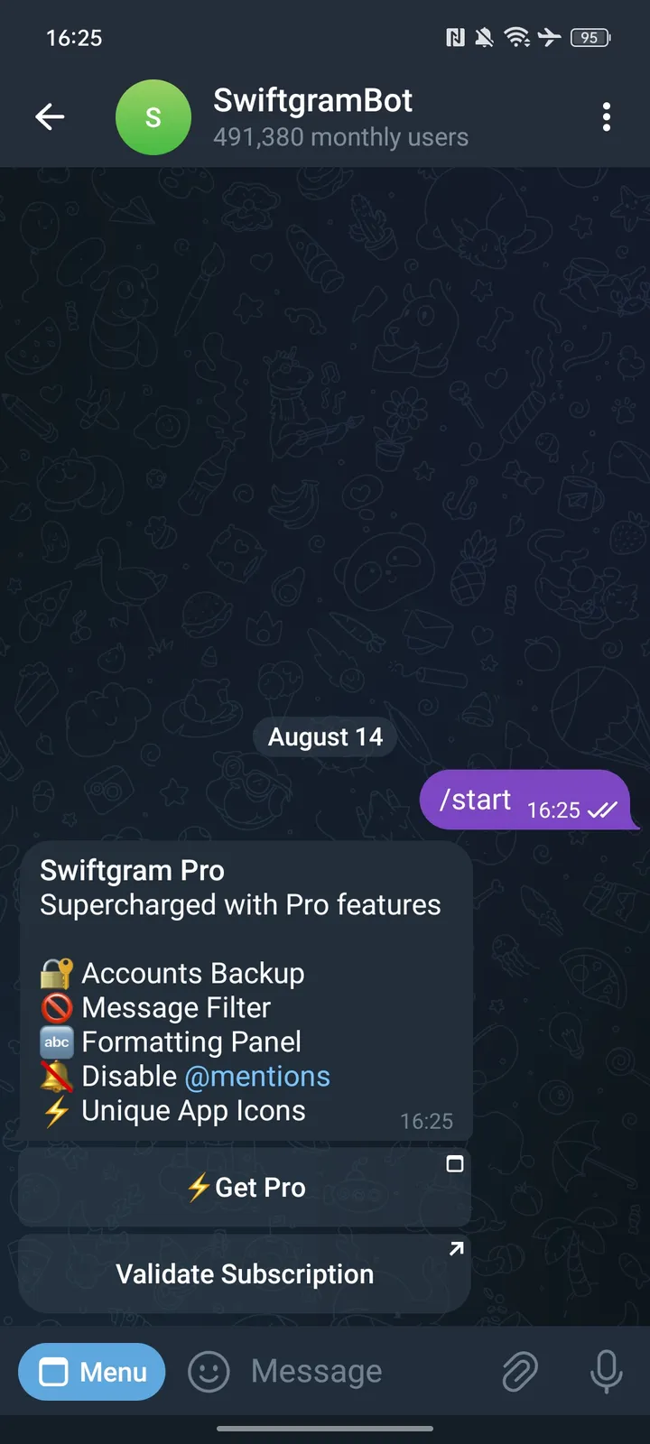 SwiftGram screenshot 2