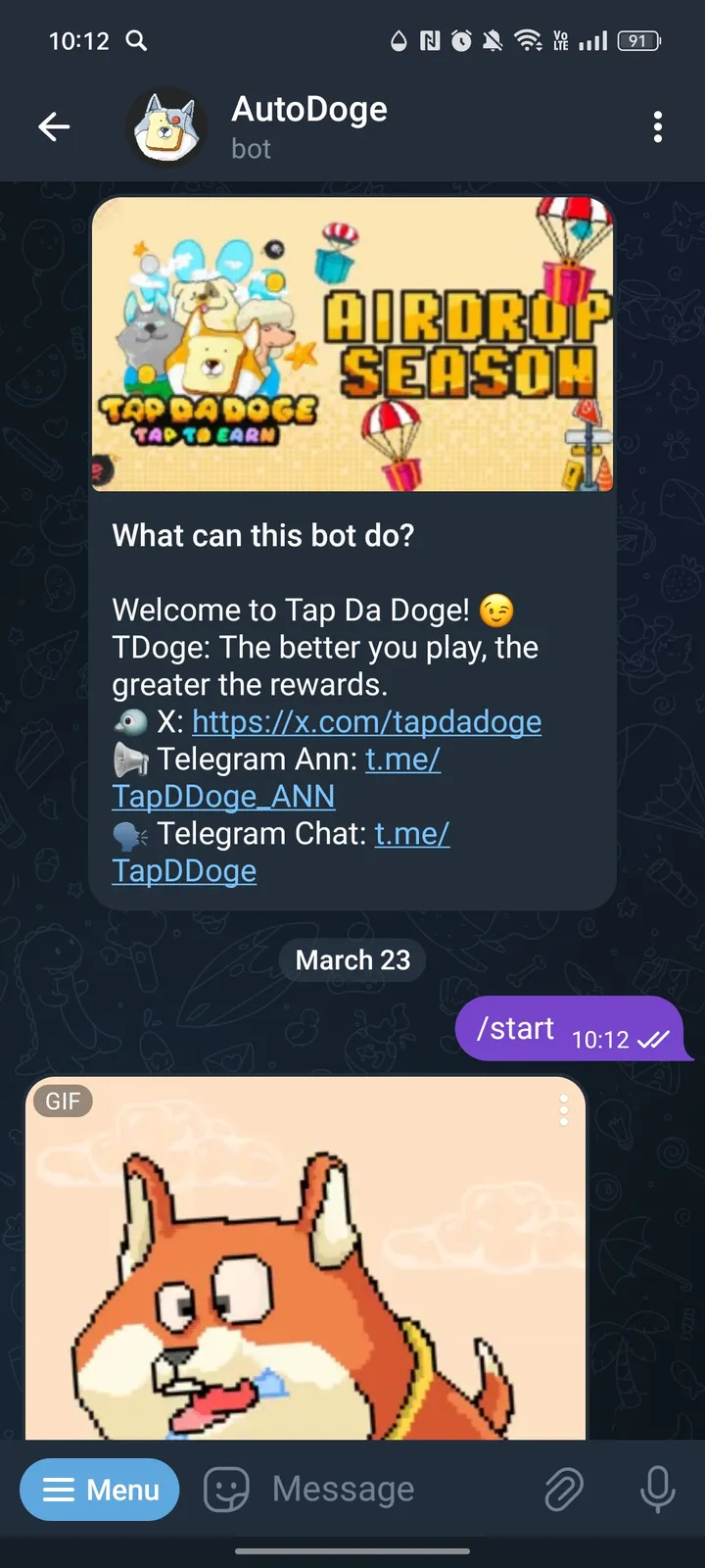 AutoDoge screenshot 1
