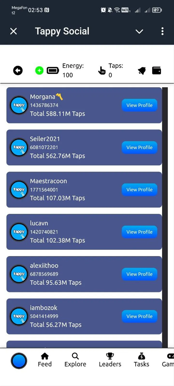 Tappy Social screenshot 4