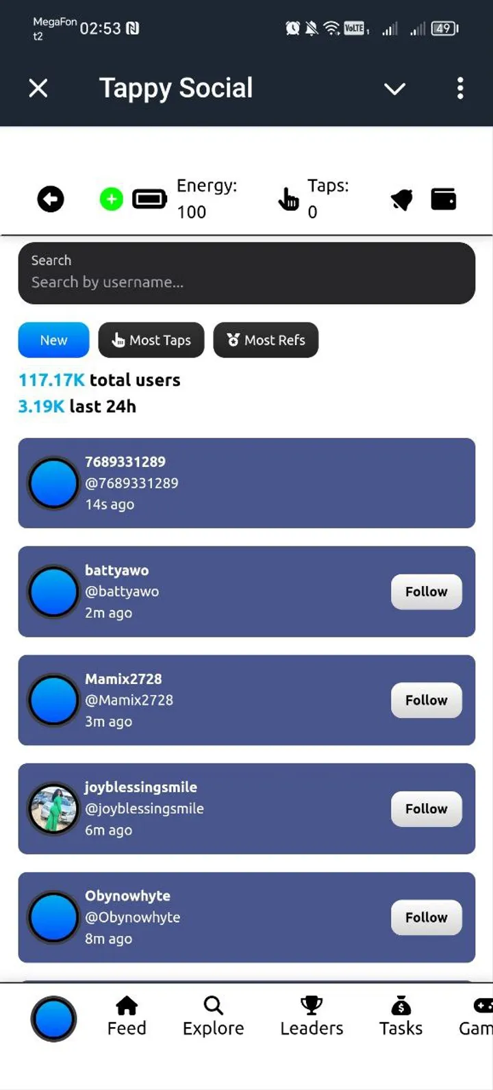 Tappy Social screenshot 6