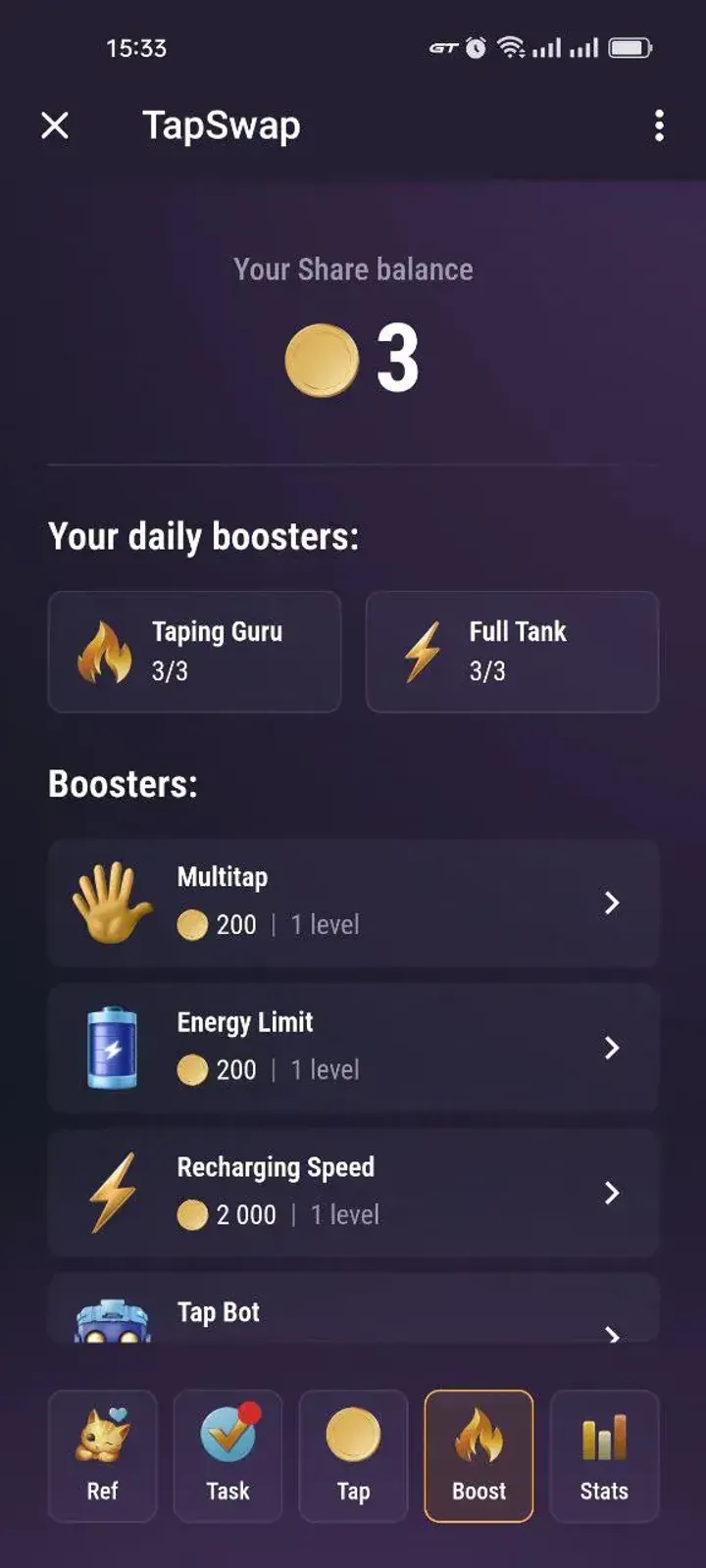 TapSwap screenshot 2