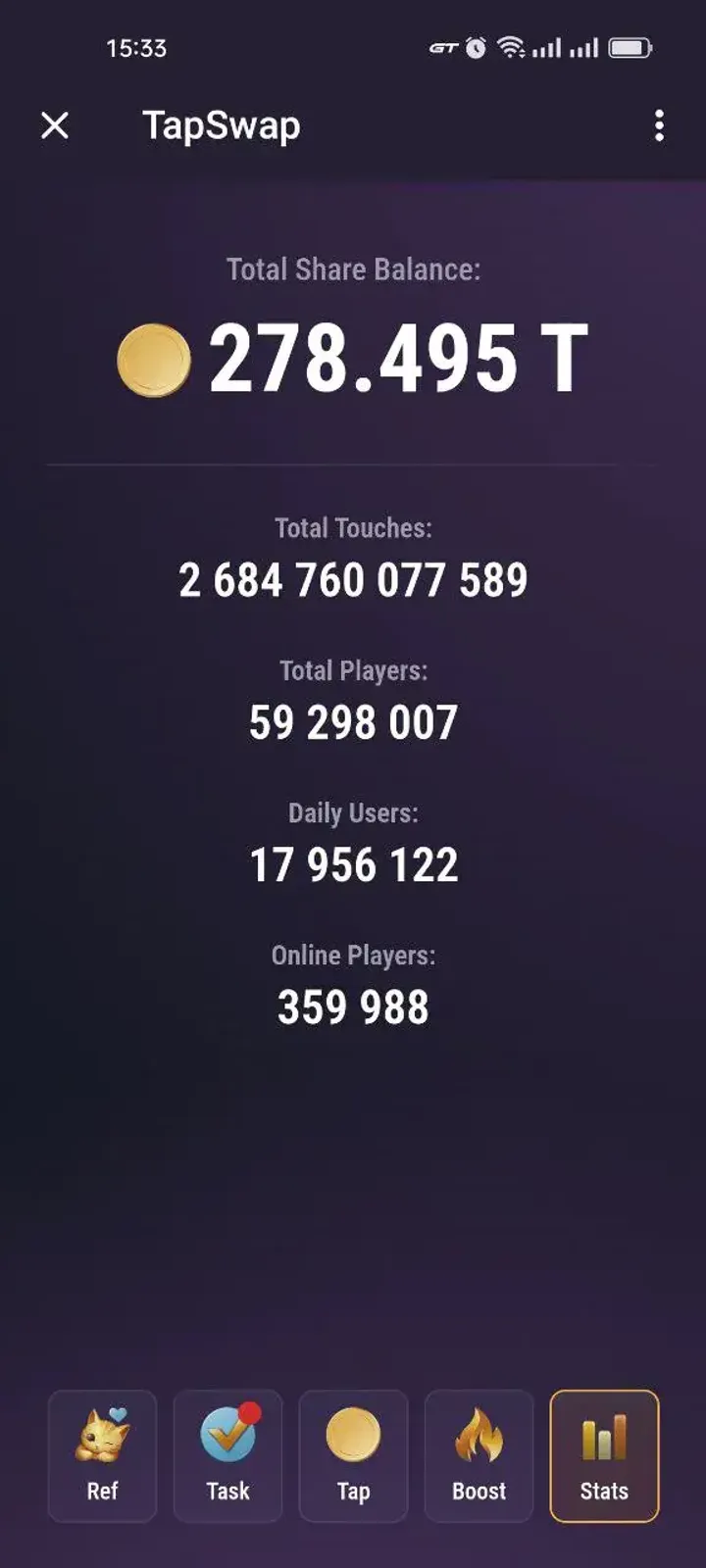TapSwap screenshot 1