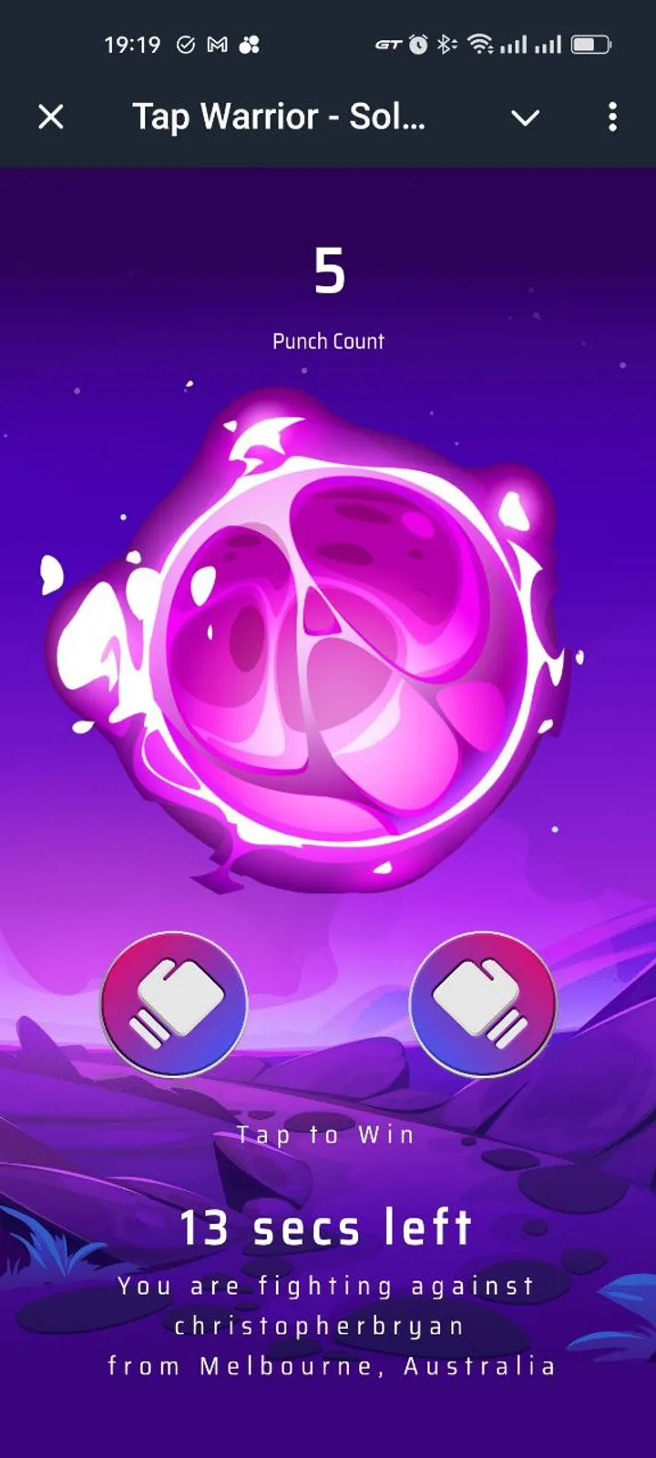 Tap Warrior screenshot 3