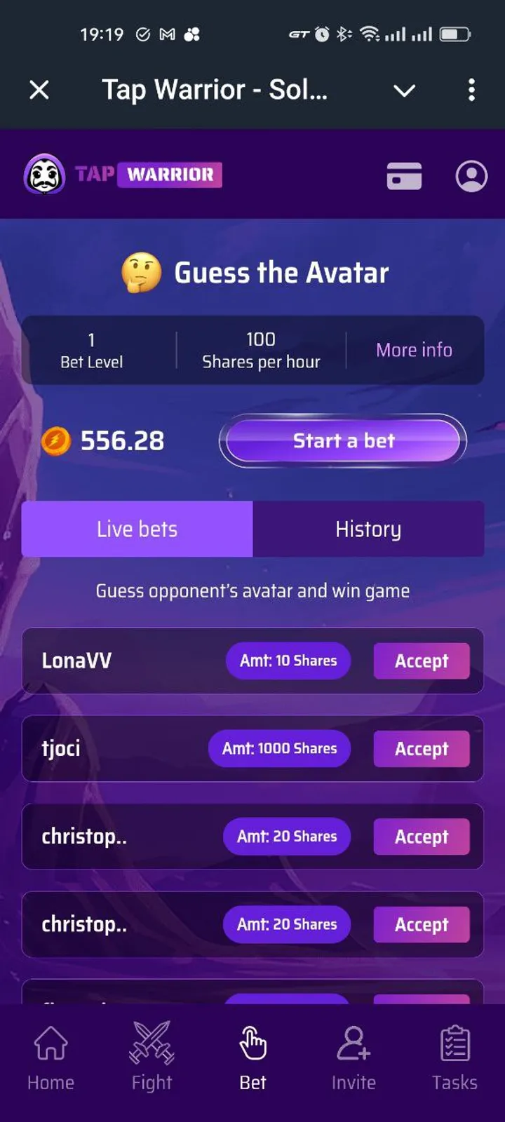 Tap Warrior screenshot 5