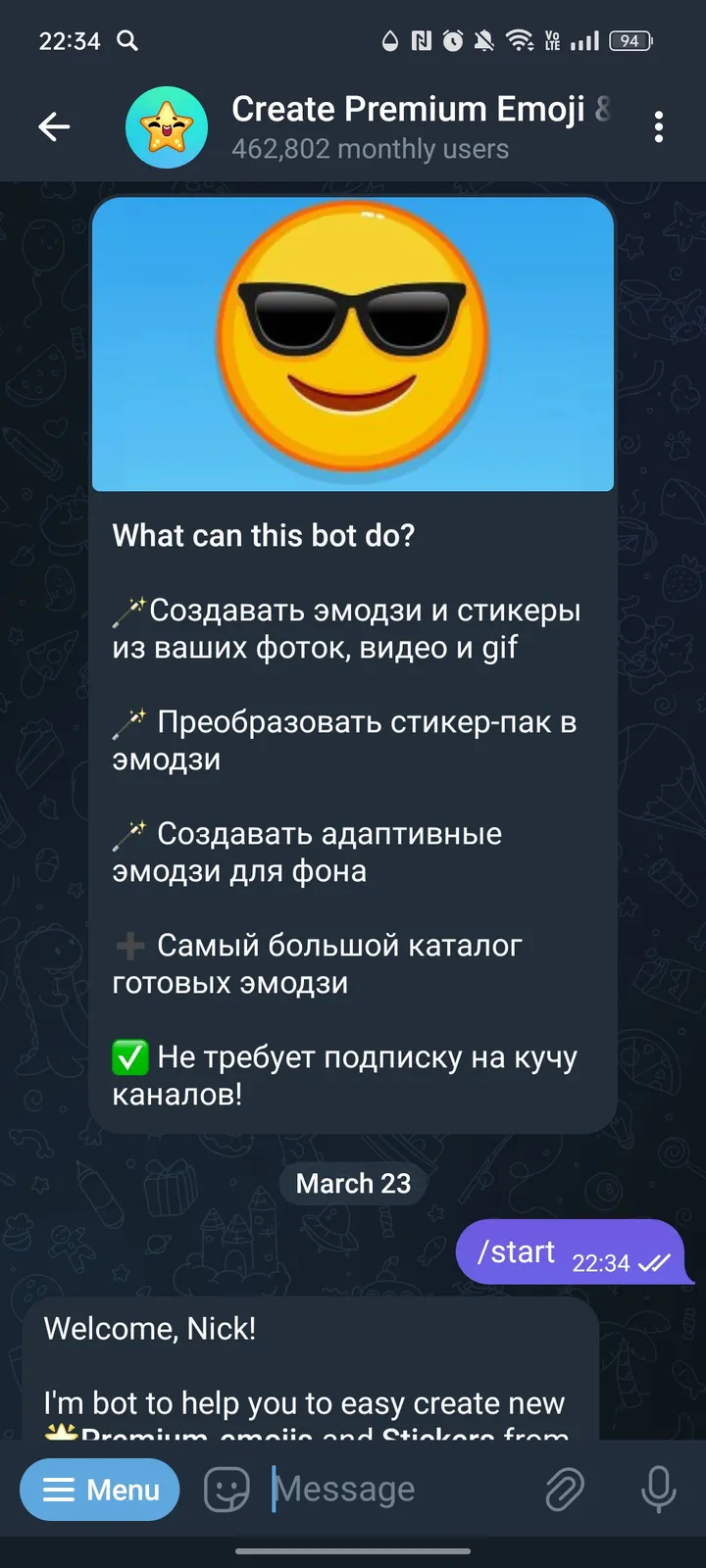 Premium Emoji & Sticker Creator screenshot 1